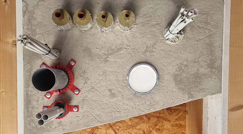 Beispiele für Brandschutz-Abschottungen